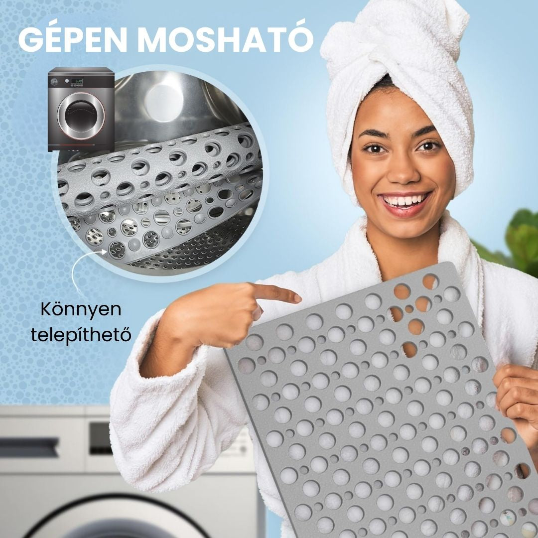 Csúszásgátló szőnyeg™ – Megelőzze a fürdőszobai baleseteket