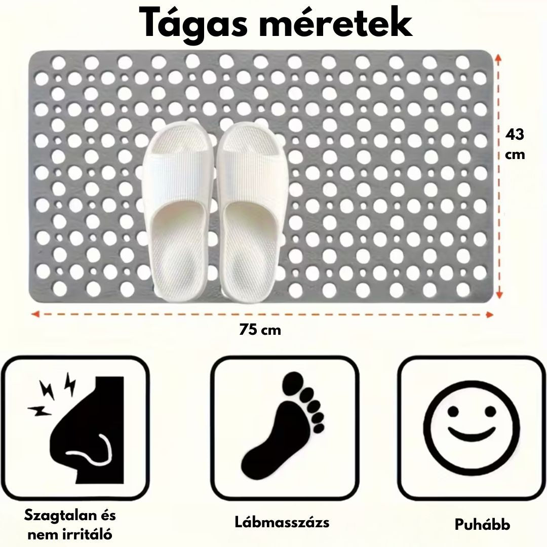 Zuhanyszőnyeg™ | Csúszásgátló és könnyen felszerelhető