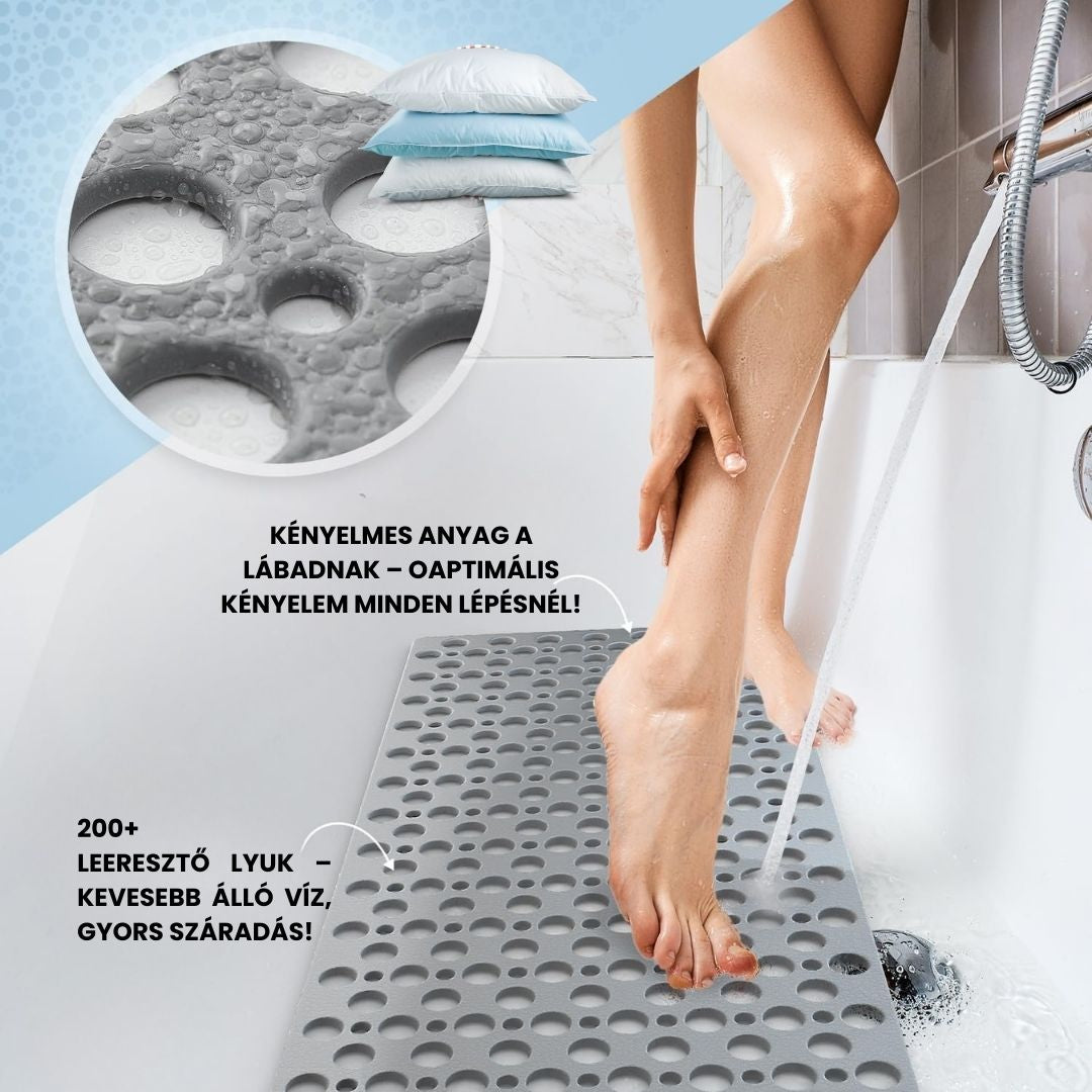 Csúszásgátló szőnyeg™ – Megelőzze a fürdőszobai baleseteket